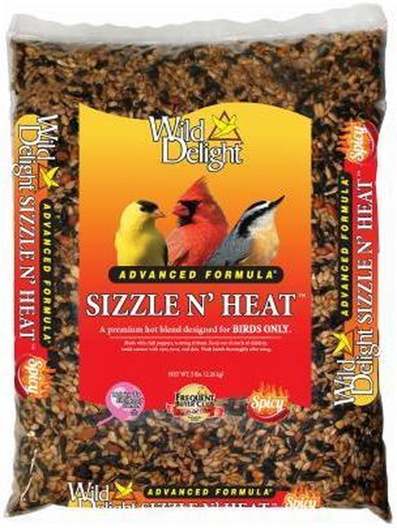 D & D Commodities 372050 Sizzle N' Heat Premium Bird Food, 5-Lbs. - Quantity 1