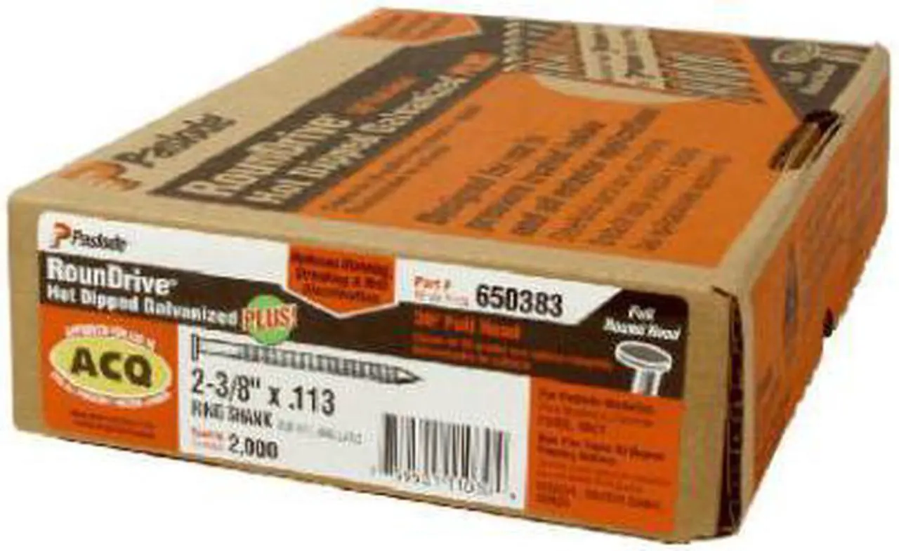 Alt view image 2 of 5 - PASLODE 650387 Collated Framing Nail, 3 in L, Not Applicable, Hot Dipped