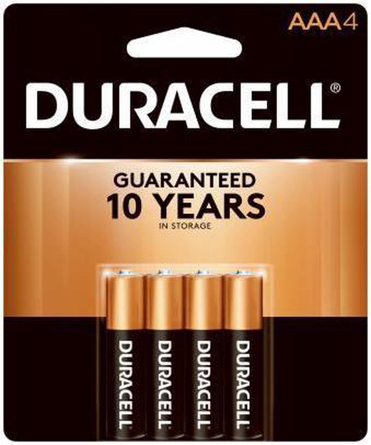 Alt view image 3 of 20 - DURACELL CopperTop MN2400 1.5V AAA Alkaline Battery, 4-pack