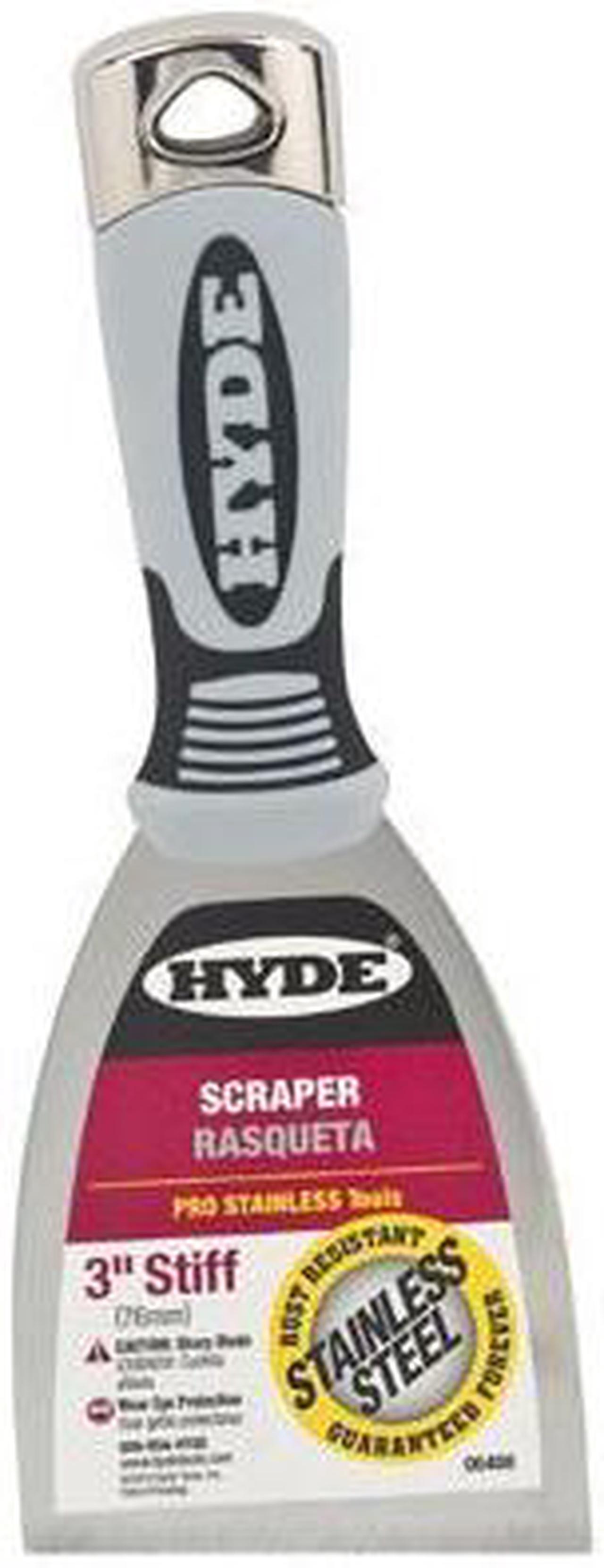 Alt view image 2 of 5 - HYDE 06408 Scraper,Stiff,3",SS