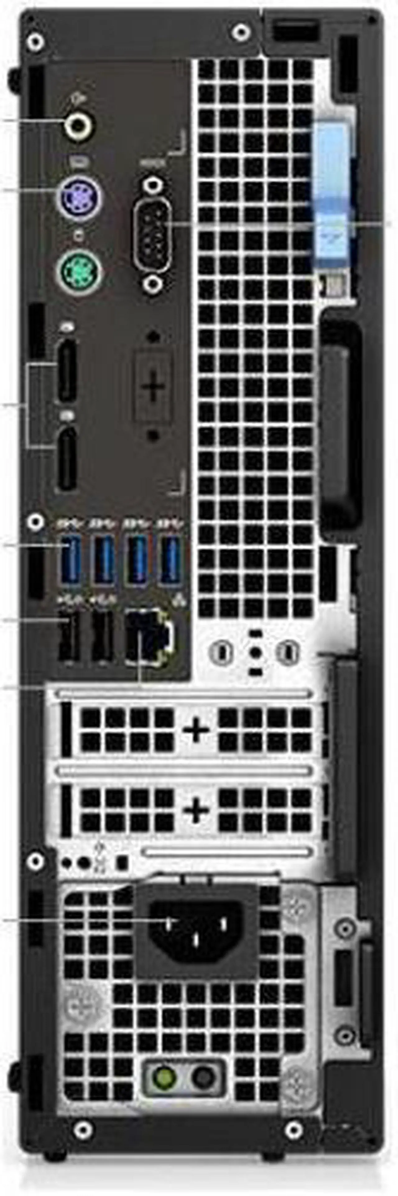 Alt view image 2 of 2 - Dell Precision 3431 SFF Desktop Computer i7-9700 16GB 512GB SSD Windows 10 Pro