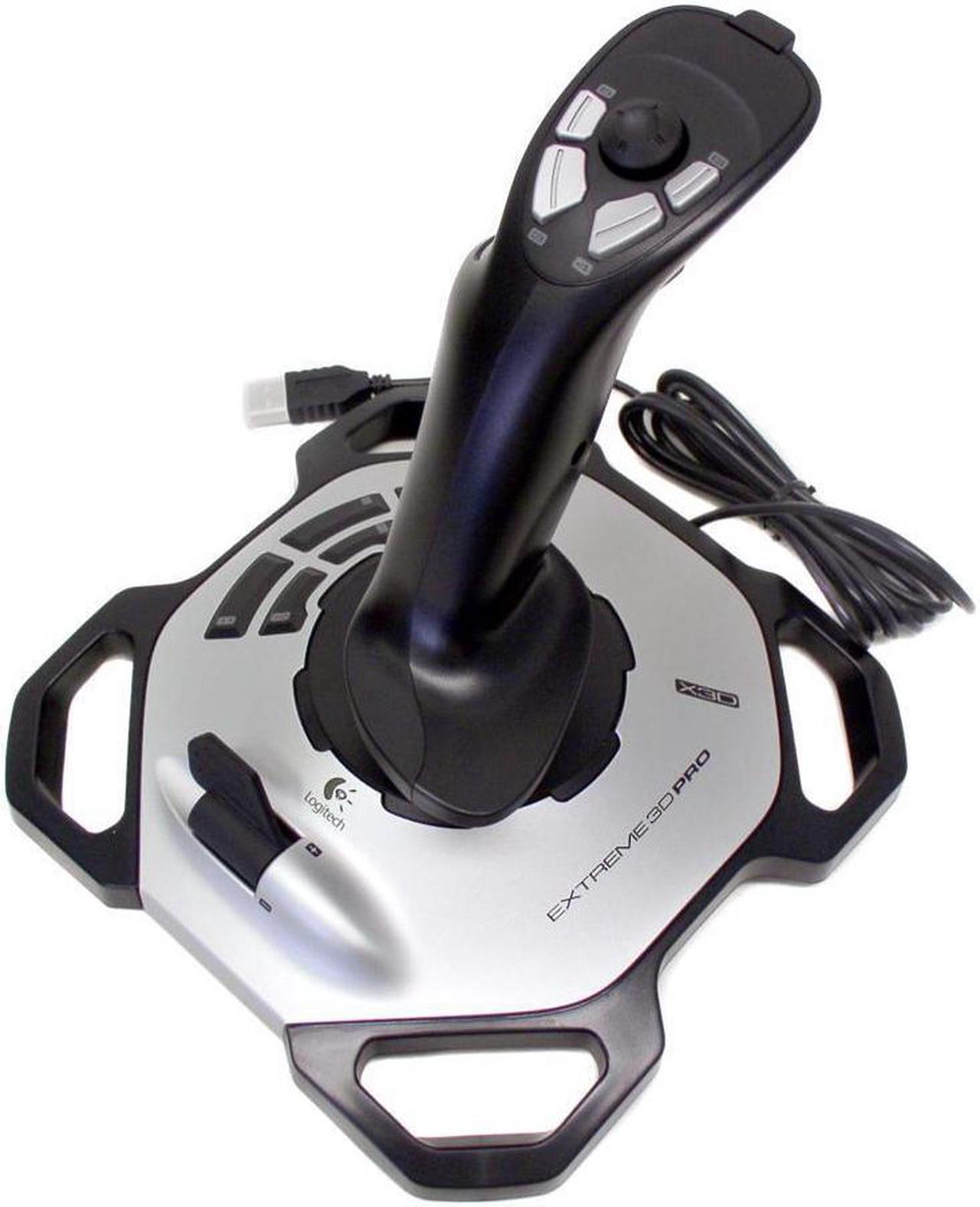 Take Complete Control With The Logitech Extreme Tm 3D Pro Joystick. Its 12 Fully