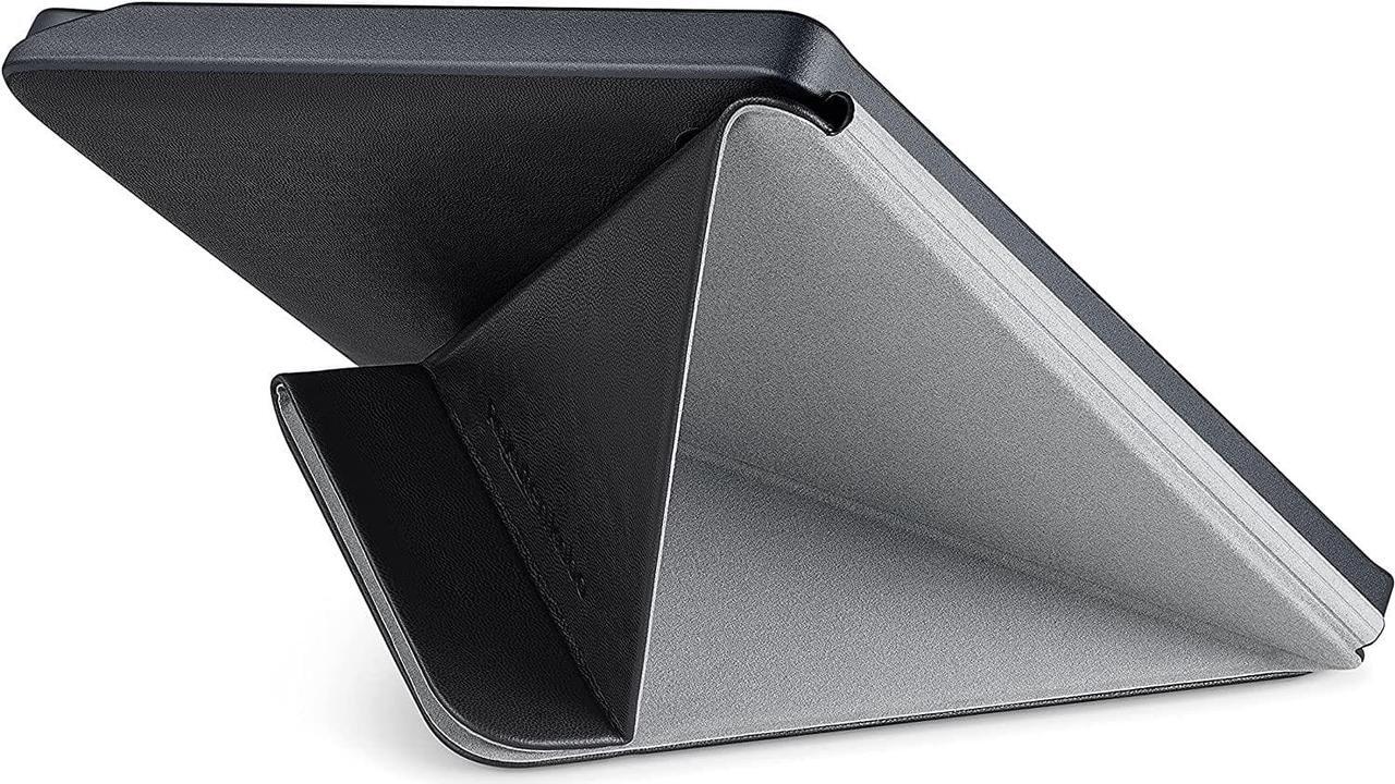 Alt view image 5 of 12 - Kobo Libra 2 SleepCover Case | Black | Sleep/Wake Technology | Built-in 2-Way Stand | Vegan Leather | Compatible with 7 Kobo Libra 2 eReader