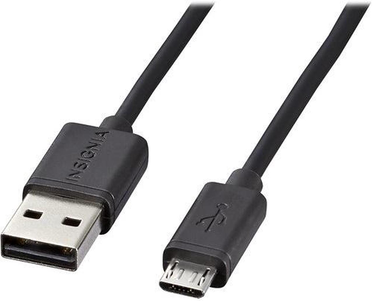 Micro USB Samsug smartphone Charging Cable - Black - 4ft"