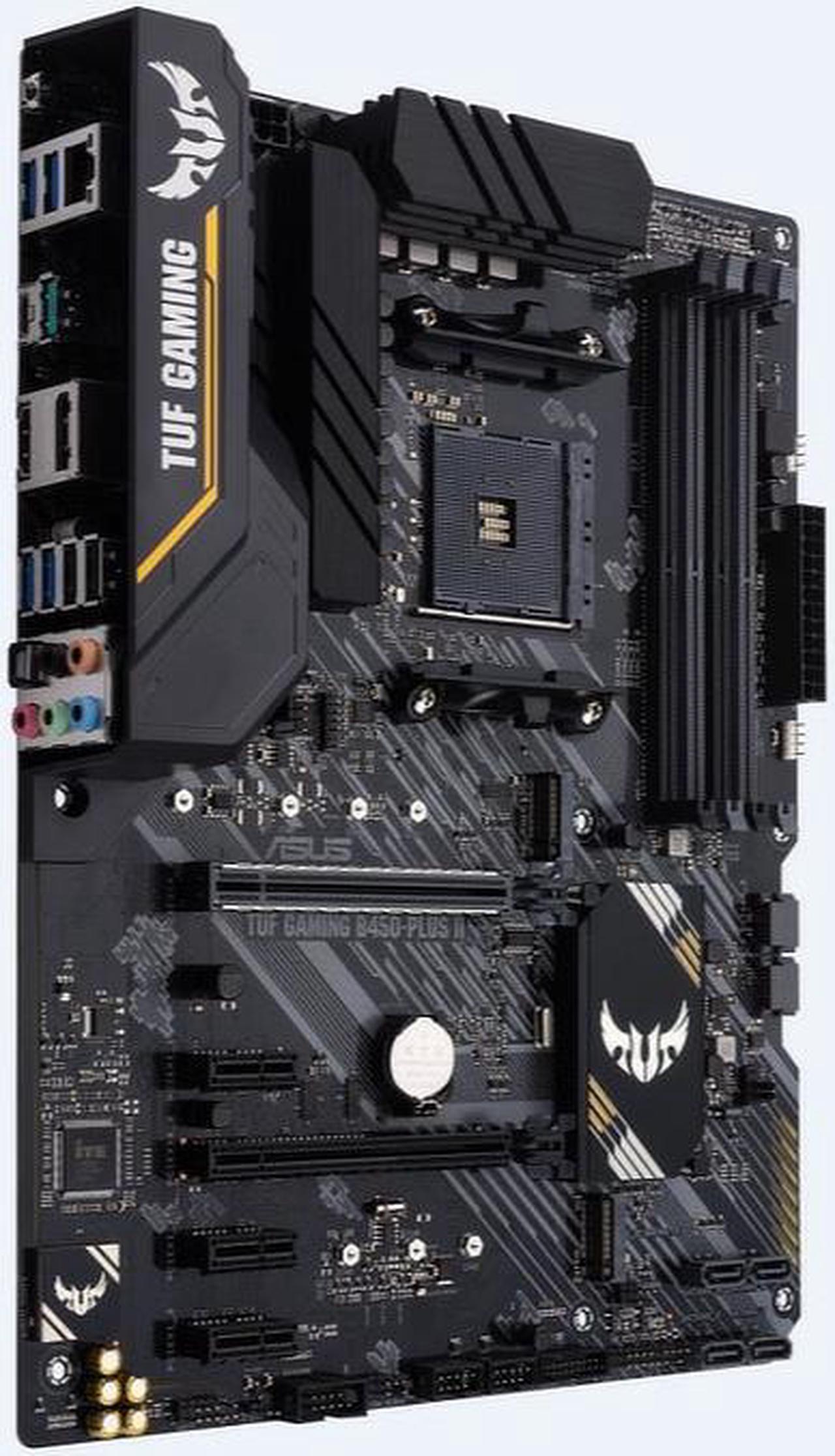 ASUS TUF GAMING B450-PLUS II (90MB1650-M0EAY0) AM4 AMD B450 SATA 6Gb/s ATX AMD Motherboard