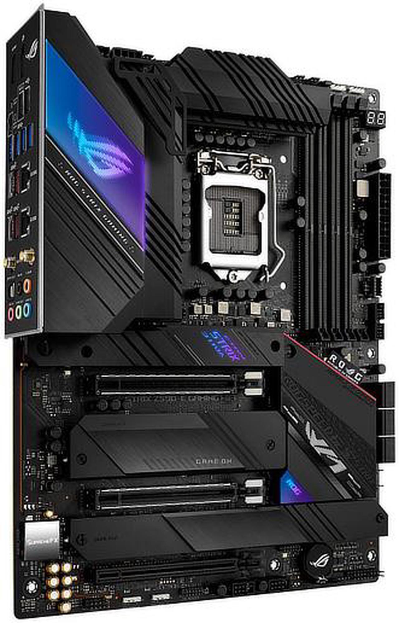 Alt view image 2 of 8 - ASUS ROG STRIX Z590-E GAMING WIFI LGA 1200 Intel Z590 DDR4 ATX Motherboard (90MB1640-M0EAY0)
