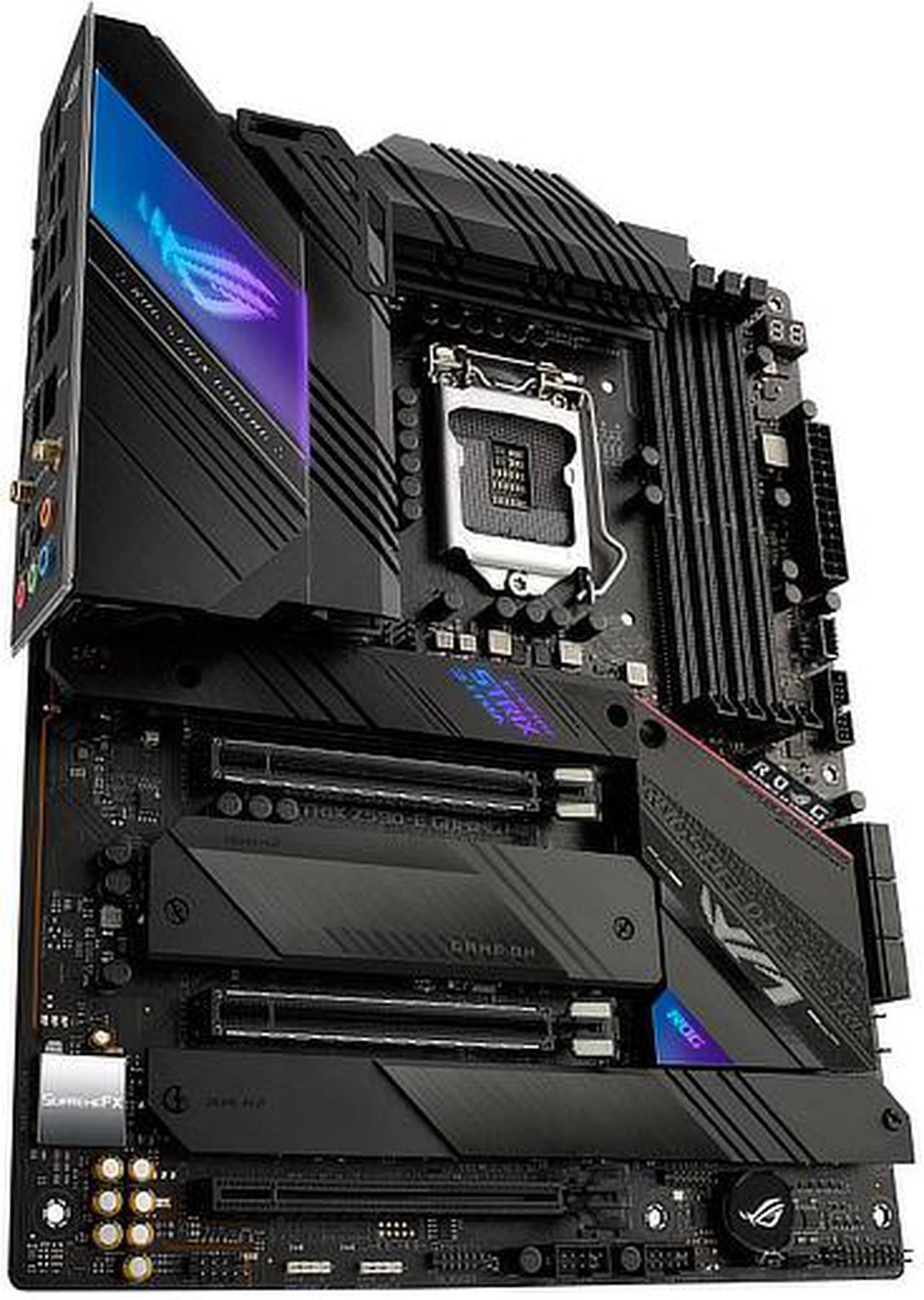 Alt view image 3 of 8 - ASUS ROG STRIX Z590-E GAMING WIFI LGA 1200 Intel Z590 DDR4 ATX Motherboard (90MB1640-M0EAY0)