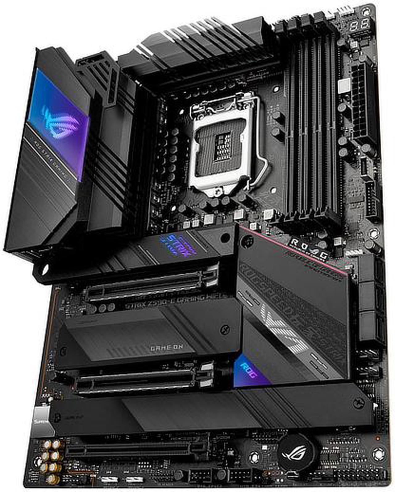 Alt view image 5 of 8 - ASUS ROG STRIX Z590-E GAMING WIFI LGA 1200 Intel Z590 DDR4 ATX Motherboard (90MB1640-M0EAY0)