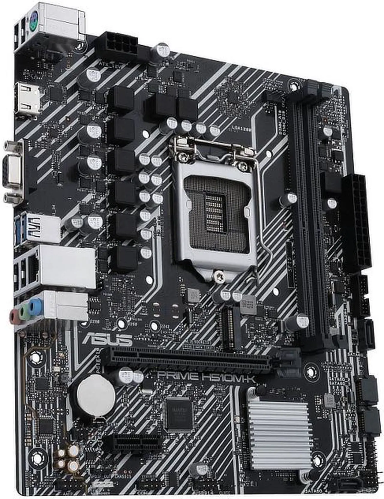 Alt view image 8 of 14 - ASUS PRIME H510M-K Intel H510 LGA 1200 Micro ATX Motherboard
