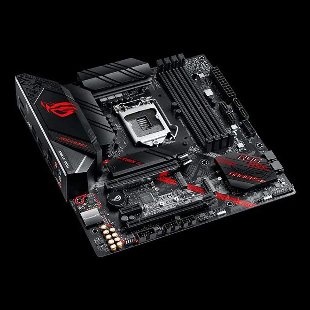 Alt view image 6 of 7 - ASUS ROG STRIX B460-G GAMING LGA 1200 Intel B460 DDR4 Micro ATX Motherboard (90MB1460-M0EAY0)