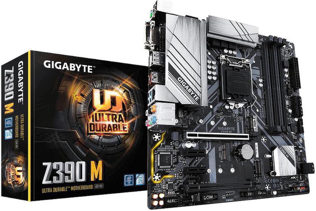 Main image of Z390 M LGA 1151 Intel Z390 DDR4 Micro ATX Motherboard (Z390 M)