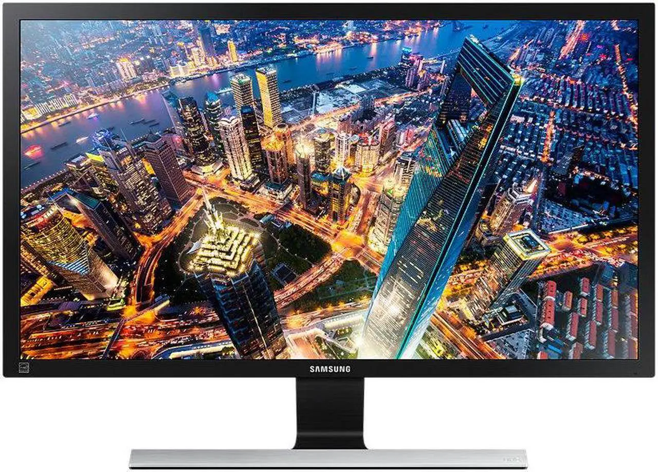 Main image of Samsung LU28E570DS/ZA 28" UHD 3840 x 2160 (4K) 1ms 2x HDMI, 1x DisplayPort AMD FreeSync Tilt VESA Monitor
