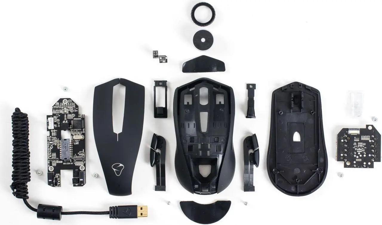 Alt view image 2 of 19 - Mionix Avior 7000 AVIOR-7000 Black 9 Buttons 1 x Wheel USB 2.0 Wired ADNS-3310 Gaming Grade IR-LED Optical Ambidextrous Gaming Mouse