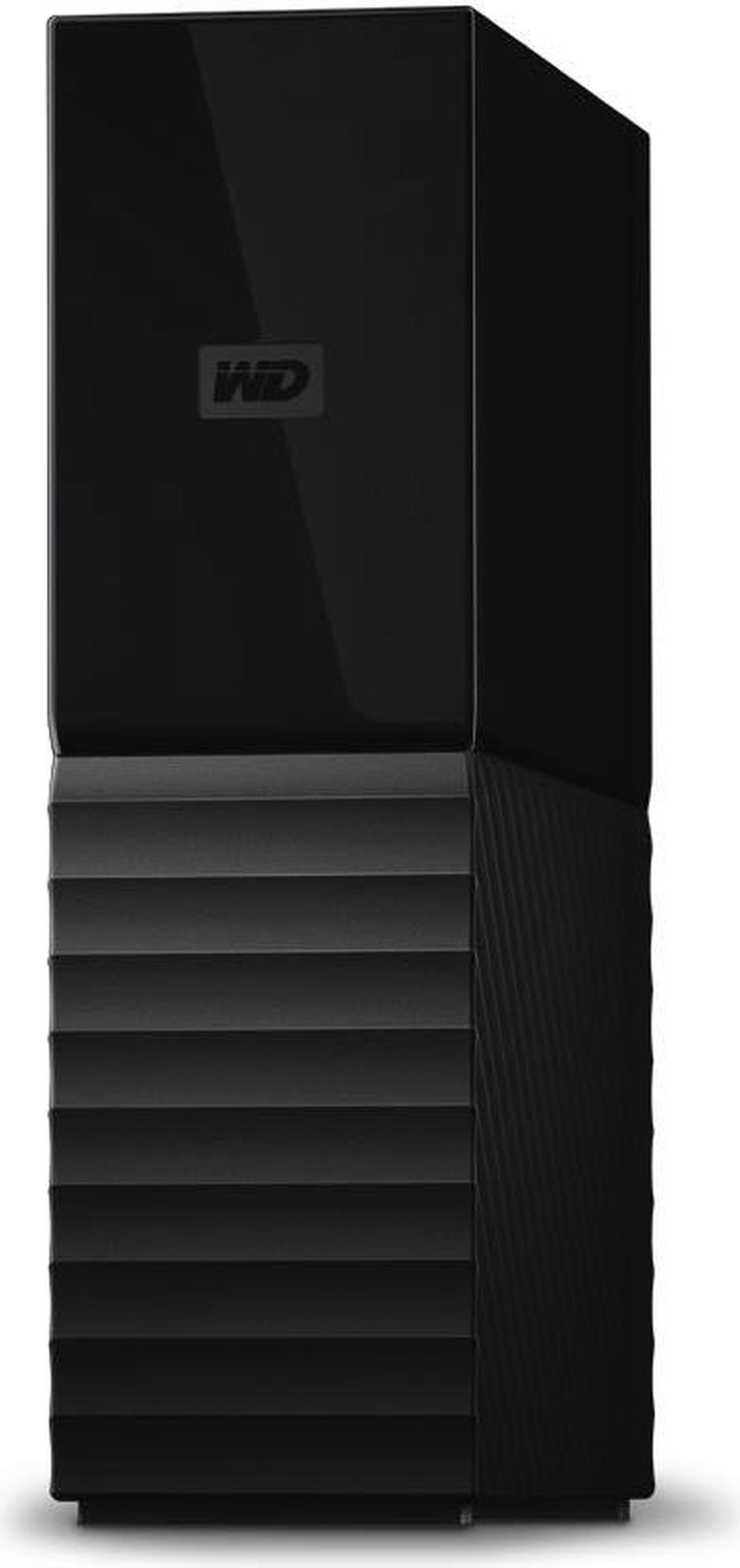 WD My Book WDBBGB0060HBK - Hard drive - encrypted - 6 TB - external (desktop) - USB 3.0 - 256-bit AES - black