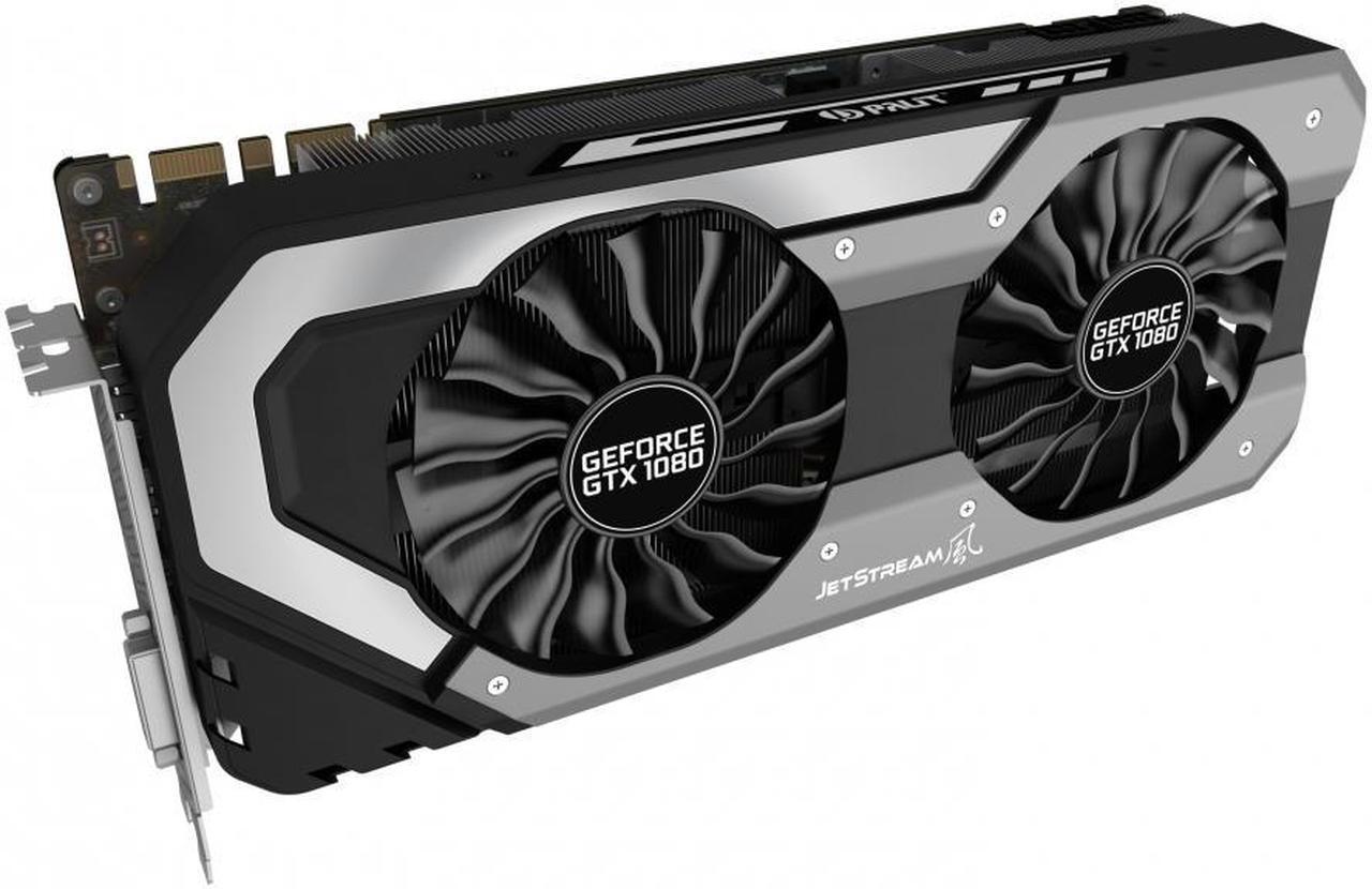 Alt view image 5 of 6 - Palit GeForce GTX 1080 Super JetStream 8GB GDDR5X PCI Express 3.0 x16 SLI Support Graphics Card NEB1080S15P2-1040J
