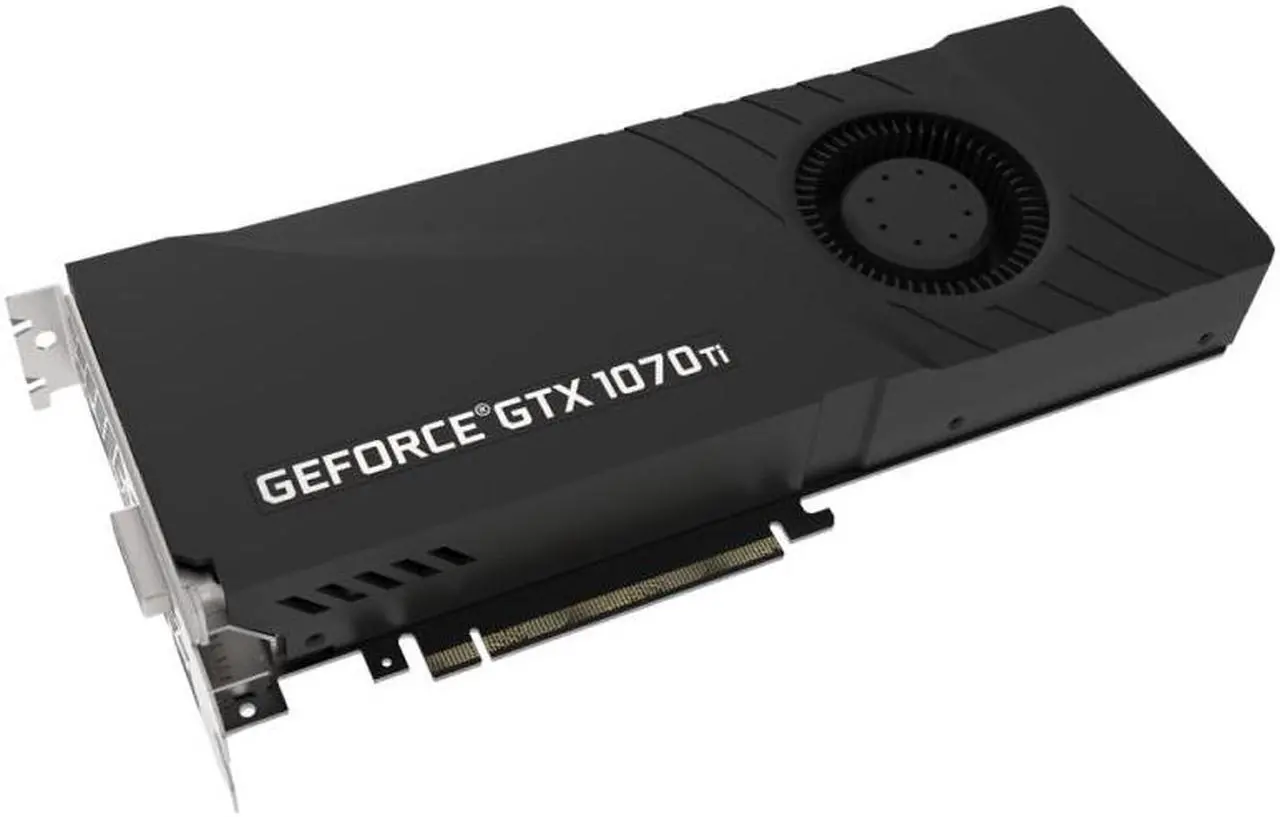 Main image of PNY GeForce GTX 1070 Ti Blower - Graphics card - GF GTX 1070 Ti - 8 GB GDDR5 - PCIe 3.0 x16 - DVI, HDMI, DisplayPort