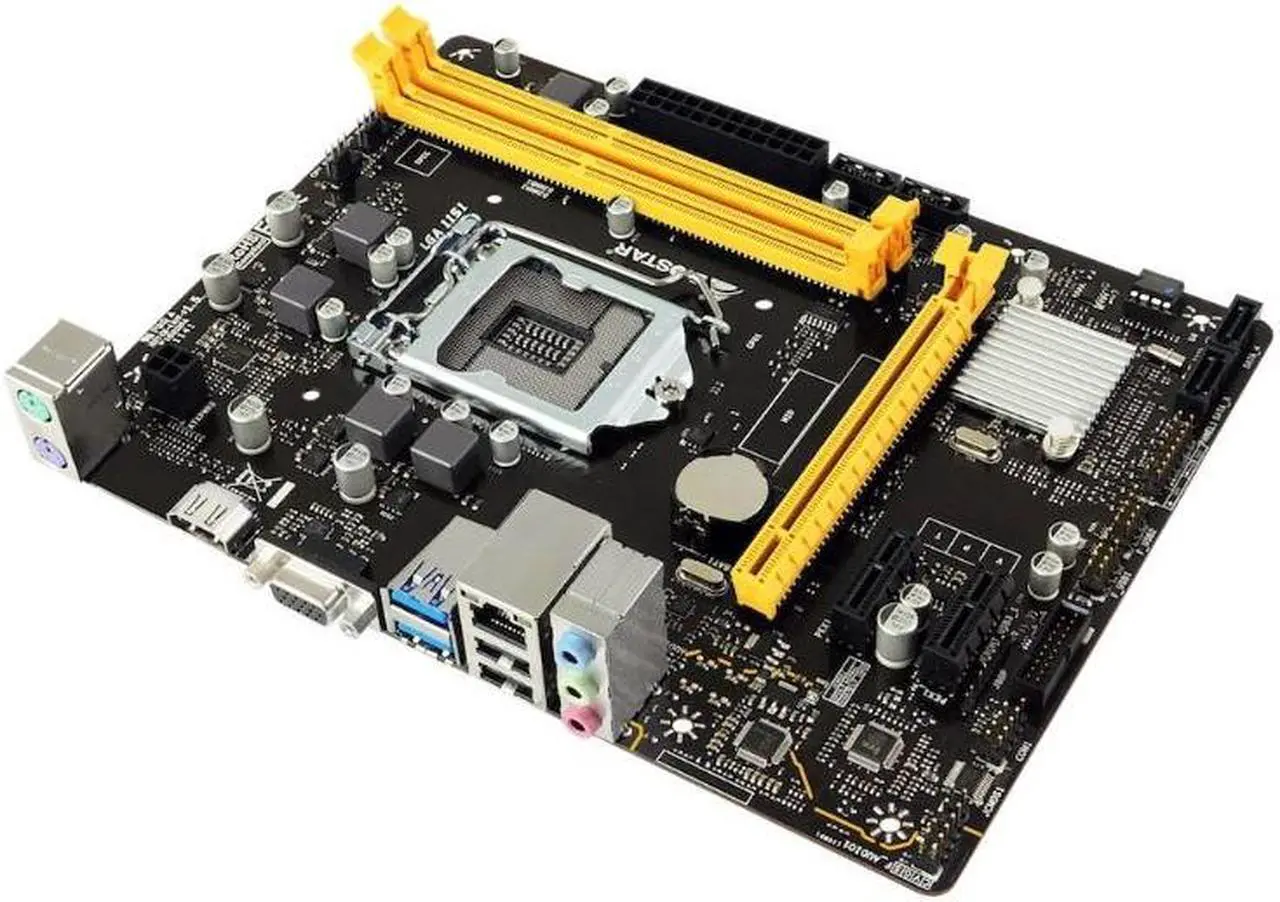 Alt view image 3 of 4 - Biostar Intel H310MHC Socket LGA 1151 DDR4 Micro ATX Motherboard (H310MHC)