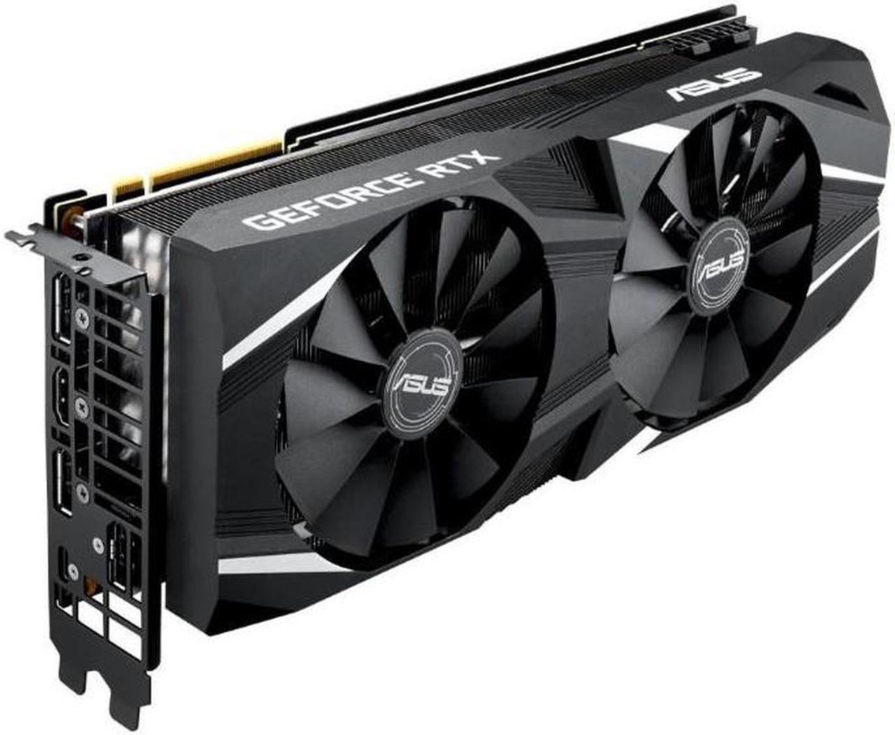 Alt view image 5 of 7 - ASUS RTX 2080 Ti Dual OC 11GB GDDR6 Graphics Card (90YV0C41-M0NM00)