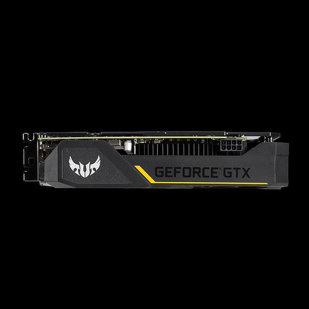 Alt view image 4 of 6 - ASUS GeForce GTX 1660 Ti TUF Gaming 6 GB GDDR6 Graphics Card (TUF-GTX1660TI-6G-GAMING)