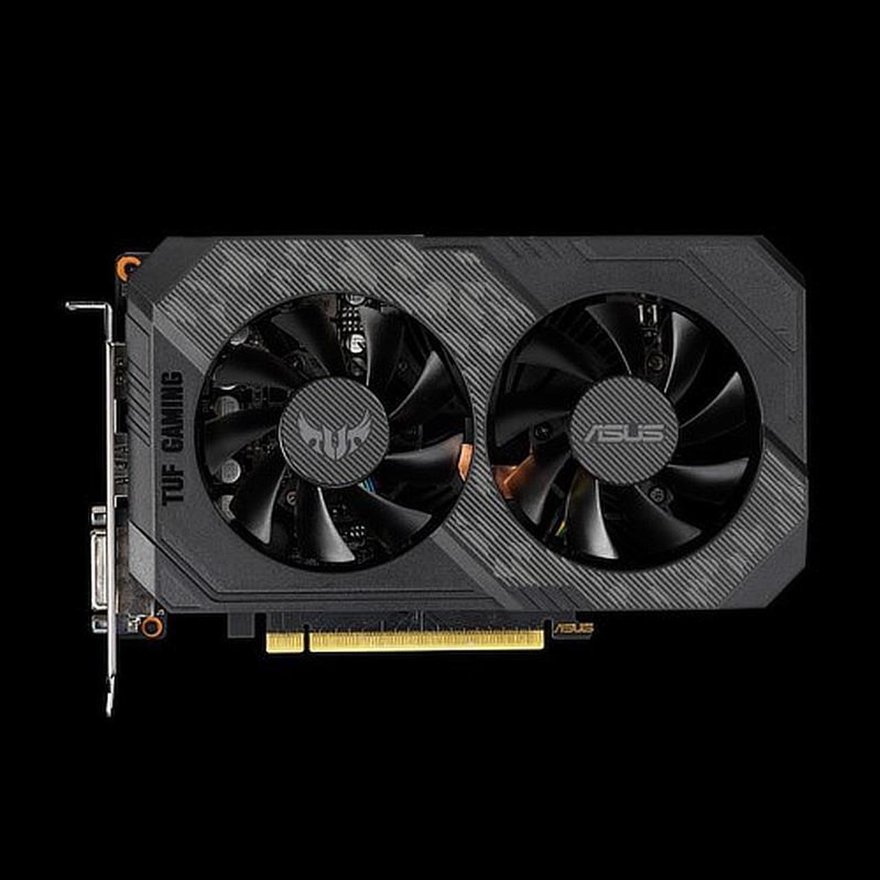 Alt view image 6 of 6 - ASUS GeForce GTX 1660 Ti TUF Gaming 6 GB GDDR6 Graphics Card (TUF-GTX1660TI-6G-GAMING)