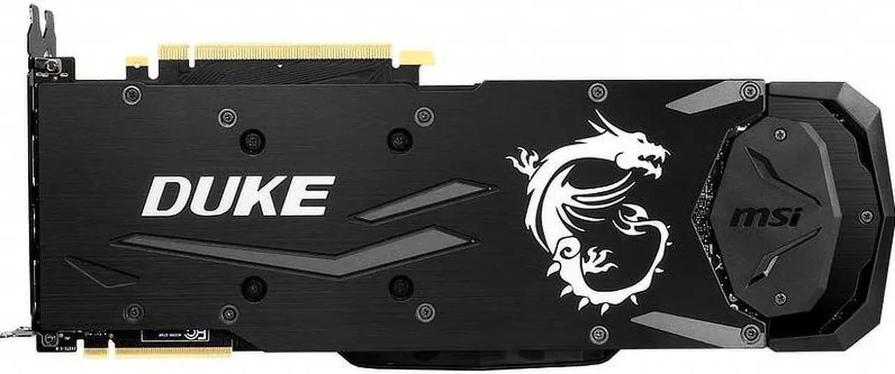 Alt view image 4 of 5 - MSI GeForce RTX 2080 Ti DUKE OCV1 11GB GDDR6 Graphics Card (GEFORCE RTX 2080 TI DUKE 11G OCV1)