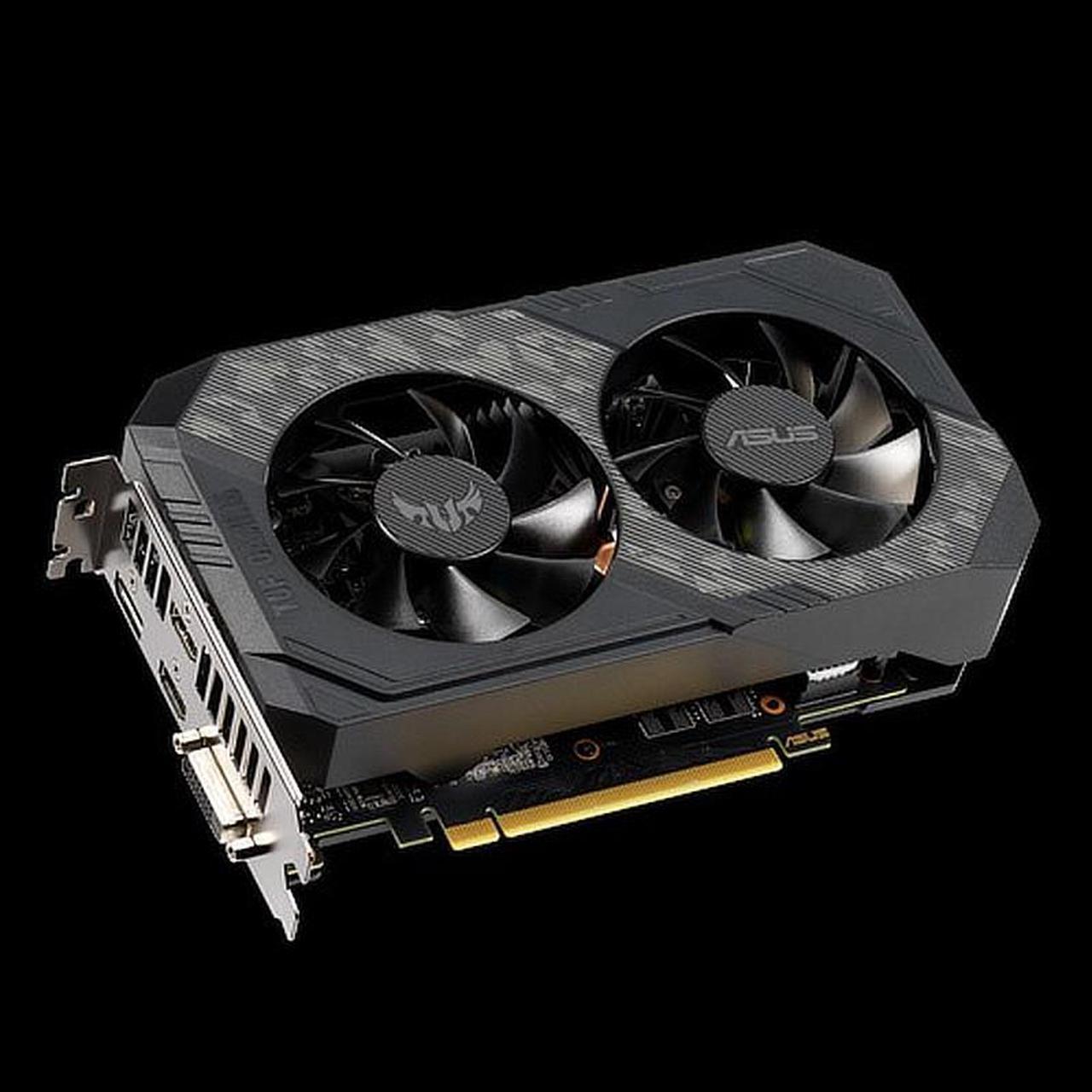 Alt view image 2 of 6 - ASUS GeForce GTX 1660 Ti TUF Gaming 6 GB GDDR6 Graphics Card (TUF-GTX1660TI-6G-GAMING)
