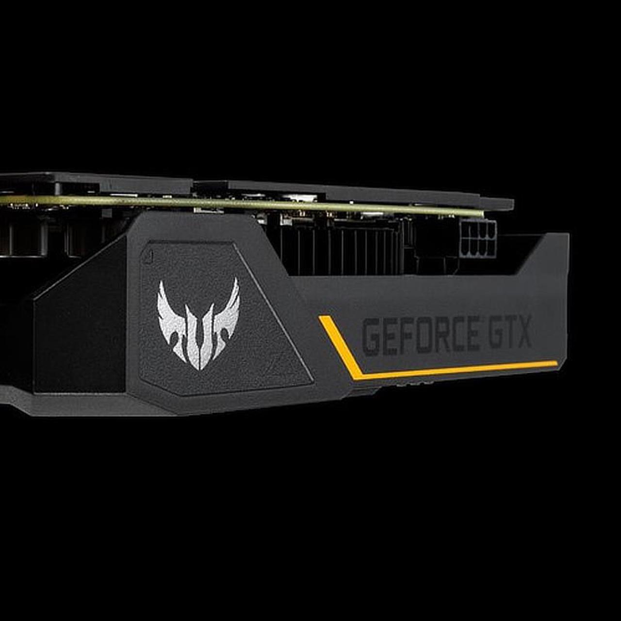Alt view image 3 of 6 - ASUS GeForce GTX 1660 Ti TUF Gaming 6 GB GDDR6 Graphics Card (TUF-GTX1660TI-6G-GAMING)