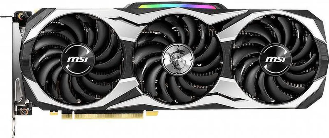 Alt view image 2 of 5 - MSI GeForce RTX 2080 Ti DUKE OCV1 11GB GDDR6 Graphics Card (GEFORCE RTX 2080 TI DUKE 11G OCV1)