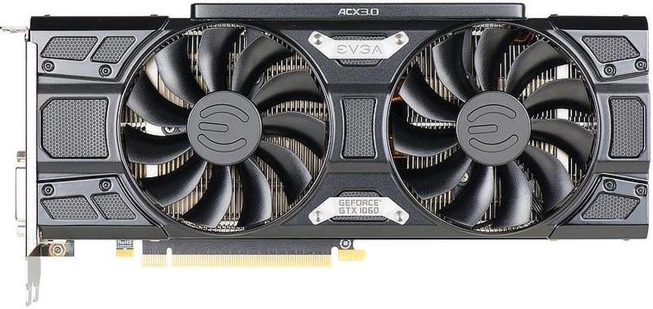 Alt view image 4 of 6 - EVGA GeForce GTX 1060 DirectX 12 03G-P4-6367-KR 3GB 192-Bit GDDR5 PCI Express 3.0 x16 FTW+ Gaming ACX 3.0 Video Card