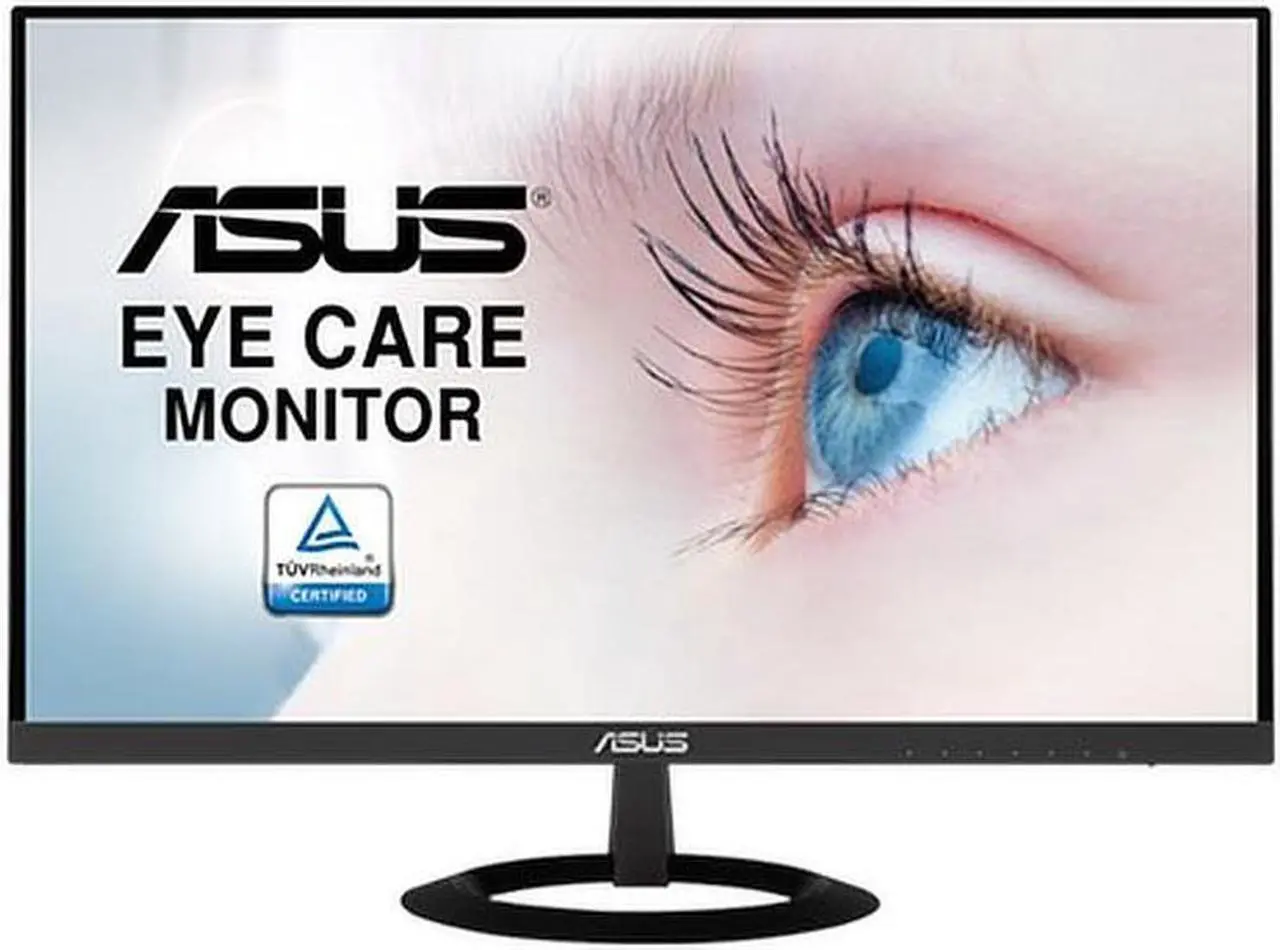 Main image of ASUS VZ279HE 90LM02X0-B01470 Black 27" HDMI Widescreen Full HD 1080p IPS Eye Care Monitor with HDMI and VGA 250 cd/m2 ASCR 80,000,000:1 (1,000:1)