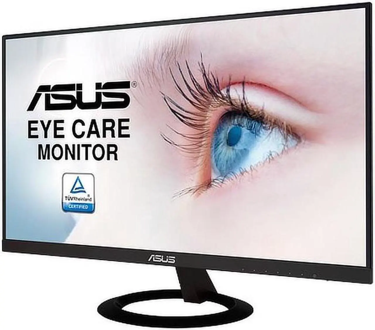 Alt view image 3 of 7 - ASUS VZ279HE 90LM02X0-B01470 Black 27" HDMI Widescreen Full HD 1080p IPS Eye Care Monitor with HDMI and VGA 250 cd/m2 ASCR 80,000,000:1 (1,000:1)