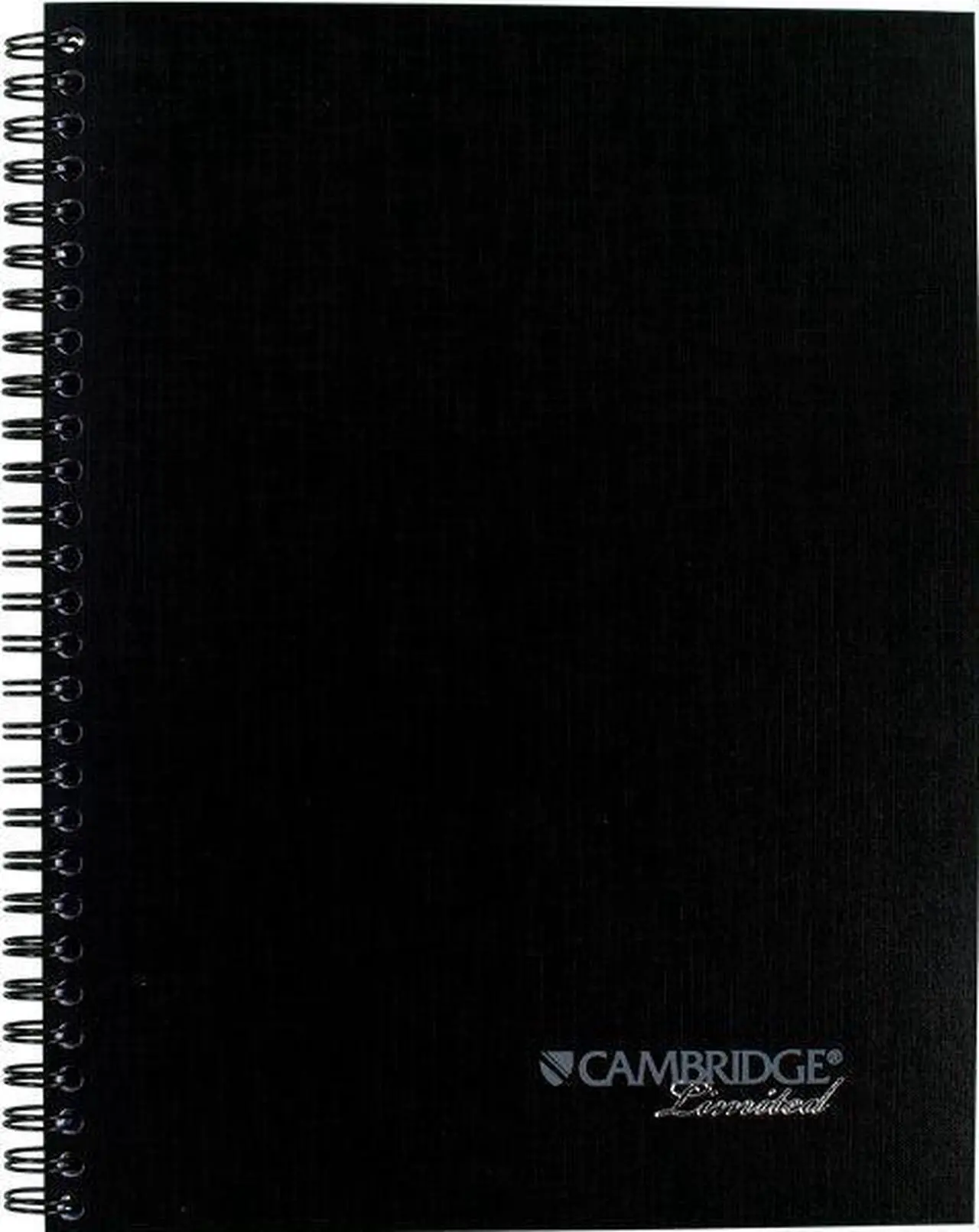 Alt view image 2 of 9 - Mead Limited Meeting Notebook 9-1/2"x7-1/4" Rld 80Pgs BK 06982