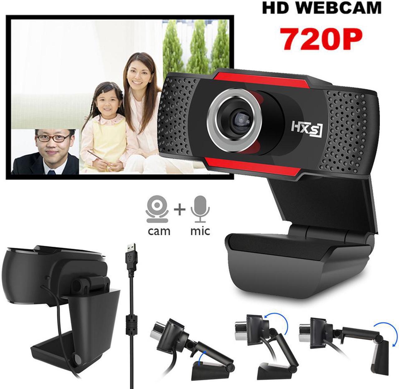 Alt view image 3 of 7 - HXSJ S30 Webcam for Streaming HD 720P 30 FPS - 1.0 Millionpixels Computer Camera PC Laptop Mac Web Cam with Microphone for Gaming, Video Calling, Recording, Conferencing/ Mic, USB Plug & Play