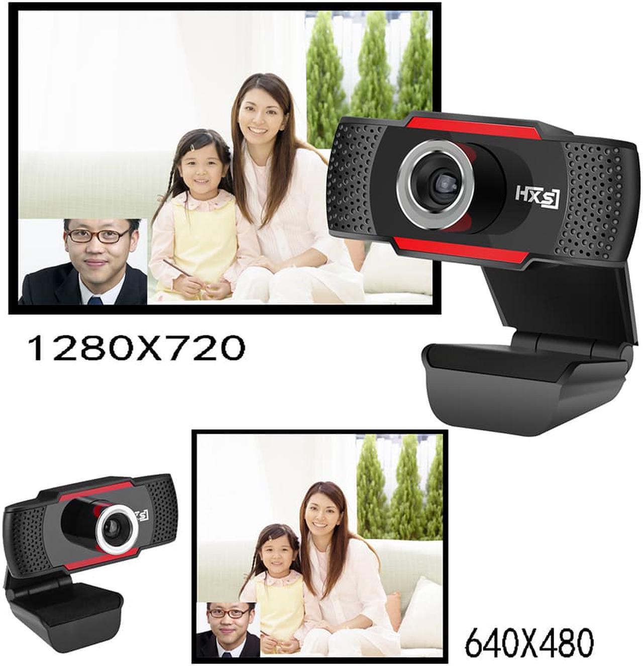 Alt view image 5 of 7 - HXSJ S30 Webcam for Streaming HD 720P 30 FPS - 1.0 Millionpixels Computer Camera PC Laptop Mac Web Cam with Microphone for Gaming, Video Calling, Recording, Conferencing/ Mic, USB Plug & Play