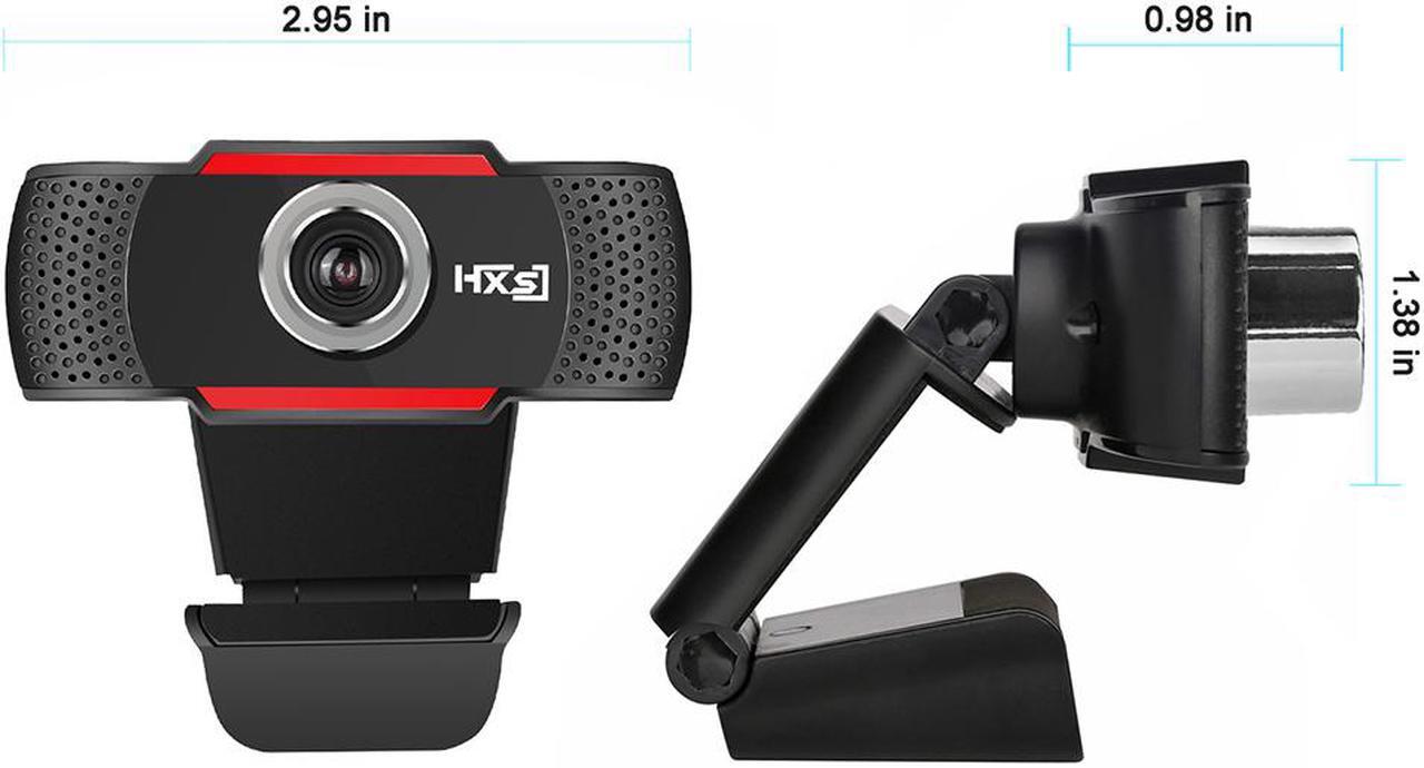 Alt view image 2 of 7 - HXSJ S30 Webcam for Streaming HD 720P 30 FPS - 1.0 Millionpixels Computer Camera PC Laptop Mac Web Cam with Microphone for Gaming, Video Calling, Recording, Conferencing/ Mic, USB Plug & Play