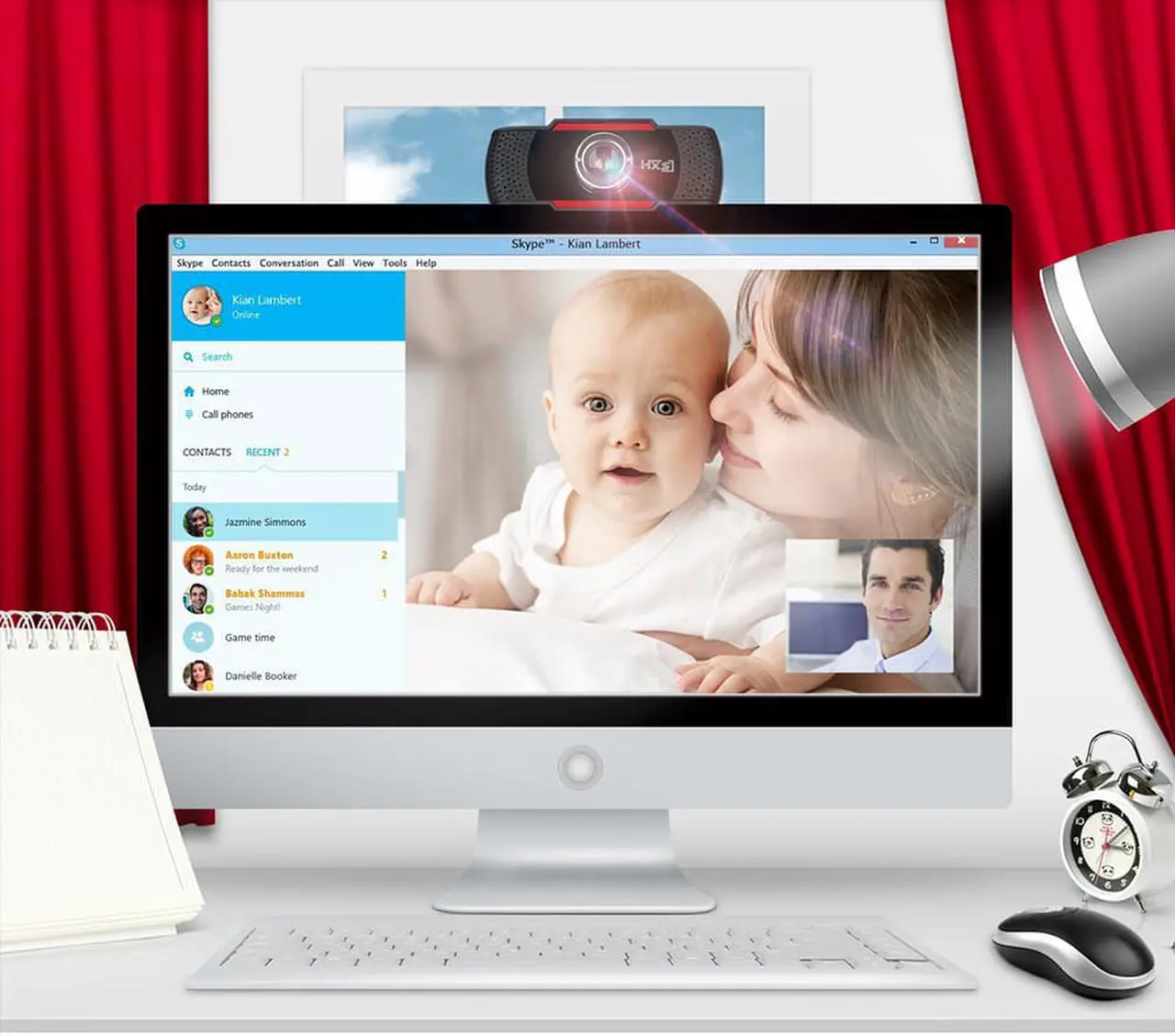 Alt view image 6 of 7 - Jansicotek S20 480P HD Webcam Computer Camera For video conferencing software, Netmeeting and MSN, Yahoo and Skype