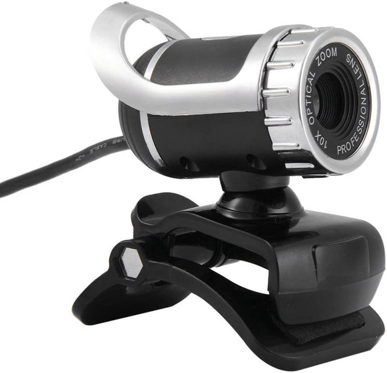 Alt view image 2 of 7 - Webcam USB 2.0 480P Camera Web Cam 360 Degree MIC Clip-on for PC Laptop Web Cam Web Camera