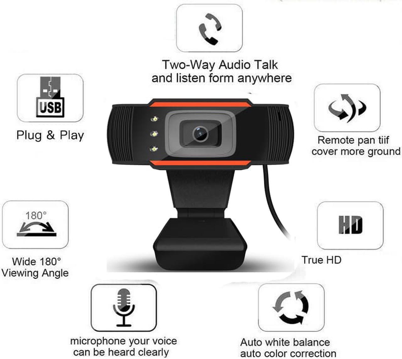 Alt view image 2 of 7 - Computer Accessories Streaming Camera 480P Webcam Built-in Mic Work with Win7 Win8 for MSN Skype Tahoo Netmeeting