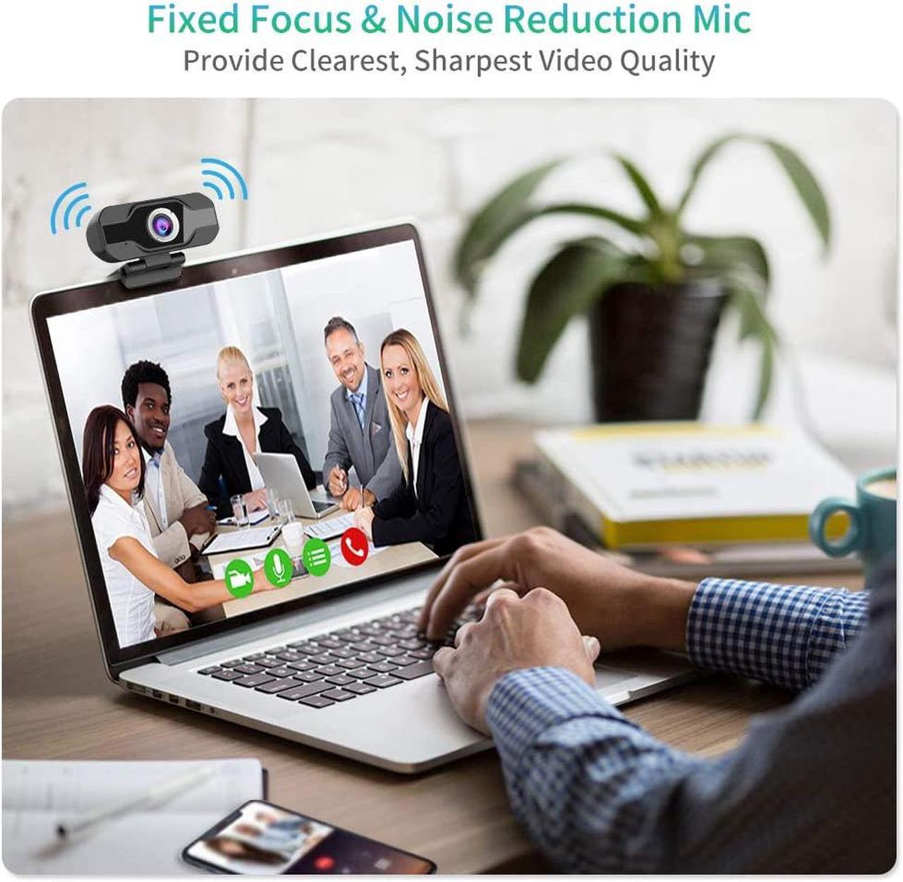 Alt view image 4 of 7 - HXSJ S50 1MP Webcam with Microphone, 720P HD Streaming USB Computer Webcam Camera Plug and Play [30fps] for PC Laptop Desktop Mac Video Conferencing Calling Gaming, Skype YouTube Zoom Facetime