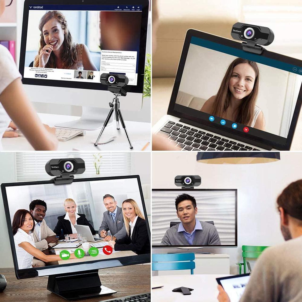 Alt view image 6 of 7 - HXSJ S50 1MP Webcam with Microphone, 720P HD Streaming USB Computer Webcam Camera Plug and Play [30fps] for PC Laptop Desktop Mac Video Conferencing Calling Gaming, Skype YouTube Zoom Facetime