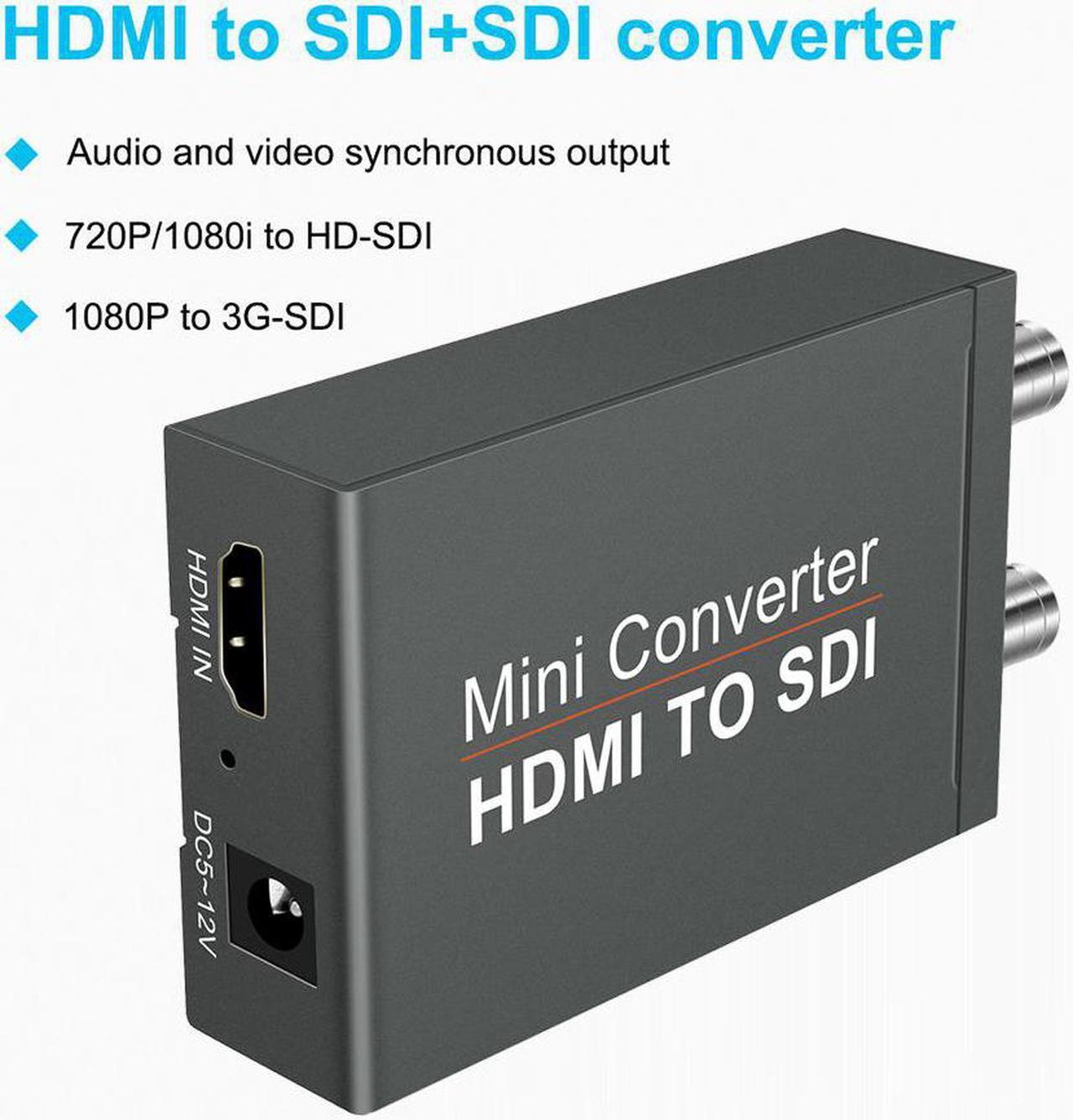 Main image of HDMI to SDI Converter 3G/HD/SD-SDI and Support SD/HD/3G-SDI 1080P HDMI for Cameras SDI Monitor HDTV