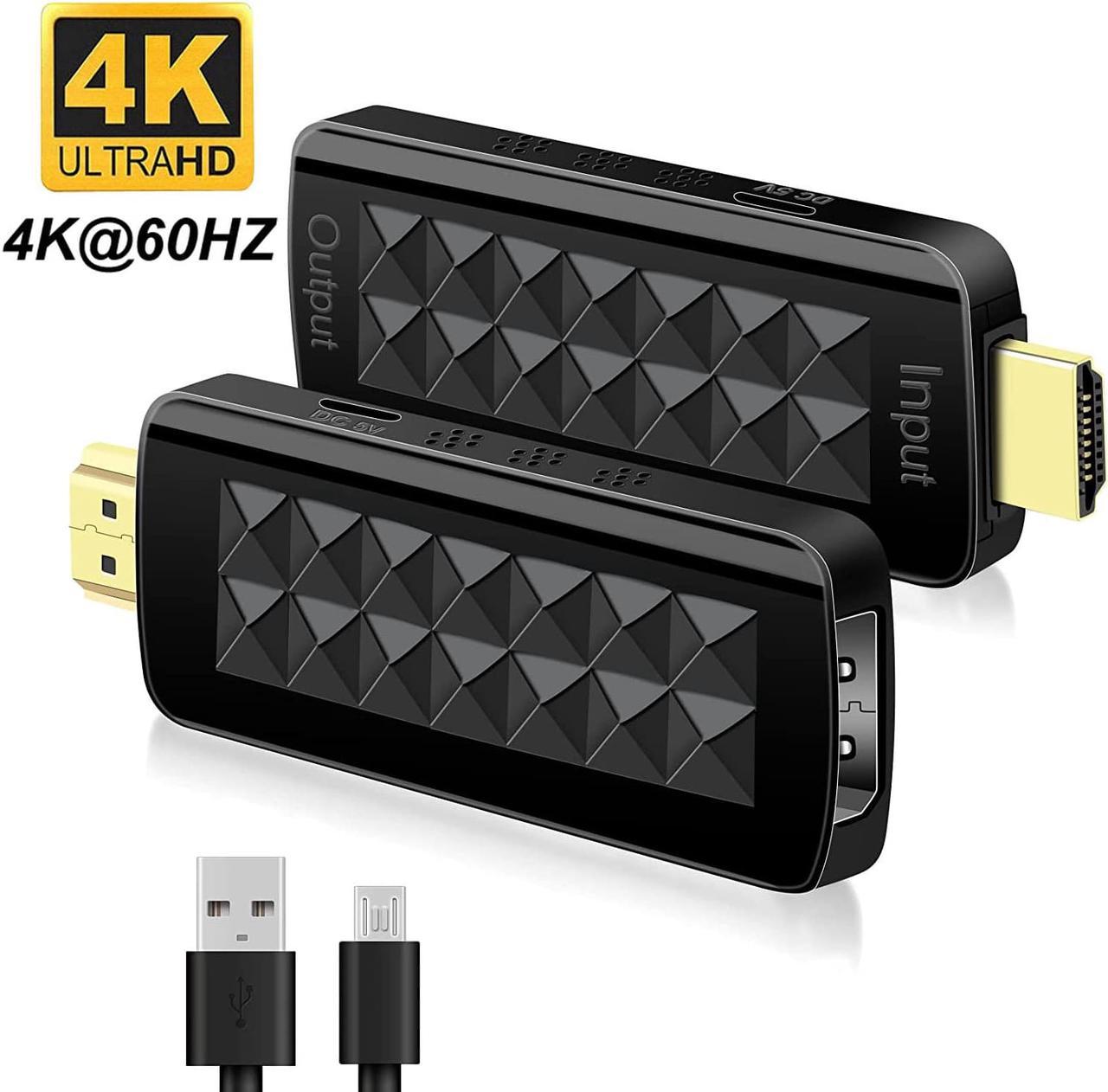 Jansicotek HDMI to DisplayPort Adapter 4K@60Hz [HDMI Male to DP Female Converter] Compatible for PC Graphics Card Laptop Mac Mini NS PS5/4 Xbox One/360