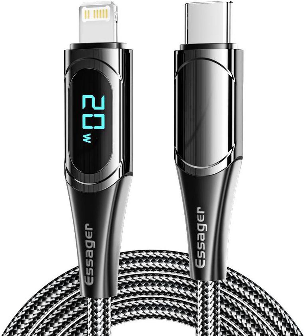 Type-C iPhone Charger Cable PD 27W iPhone Fast Charger Cord USB-C to Lightning Cable Fast Charging Cable Cord for Apple iPhone 14/13/12/Pro/11/8/7/6- [1 Pack 6.6FT]