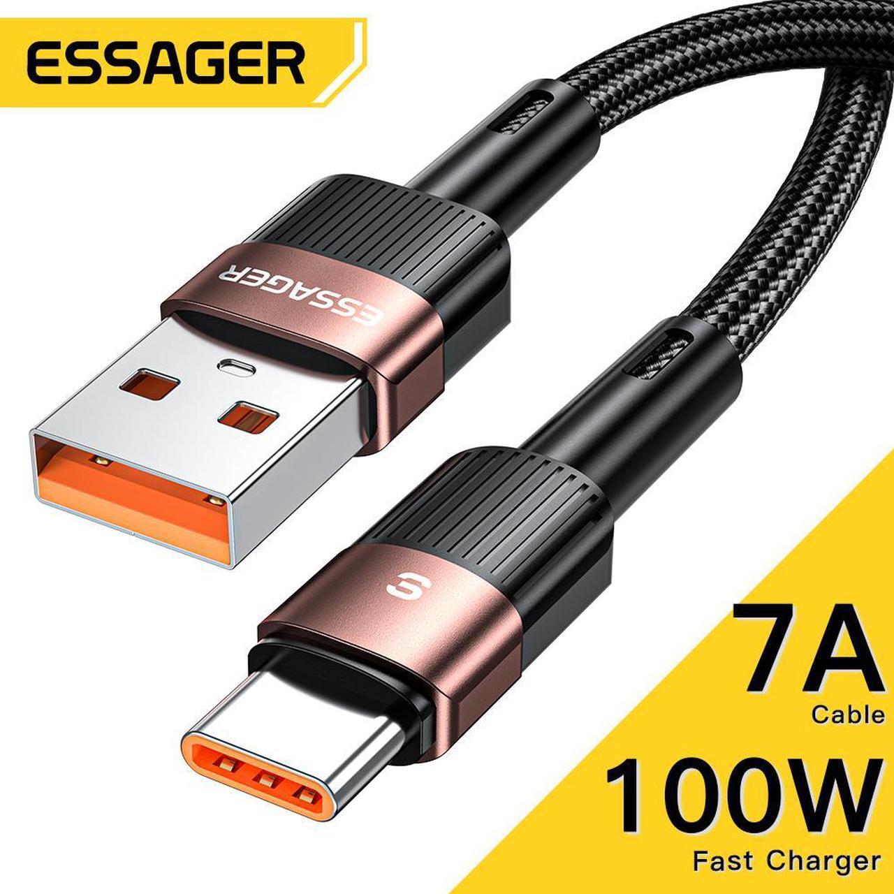 Main image of USB Type C Cable Fast Charging [1-Pack 3.3ft], USB-A to USB-C Charging Cord Compatible with Samsung Galaxy S10 S9 S8 S20 S21 Plus A52 A21 A32 A11,Note 10 9 8, PS5 Controller