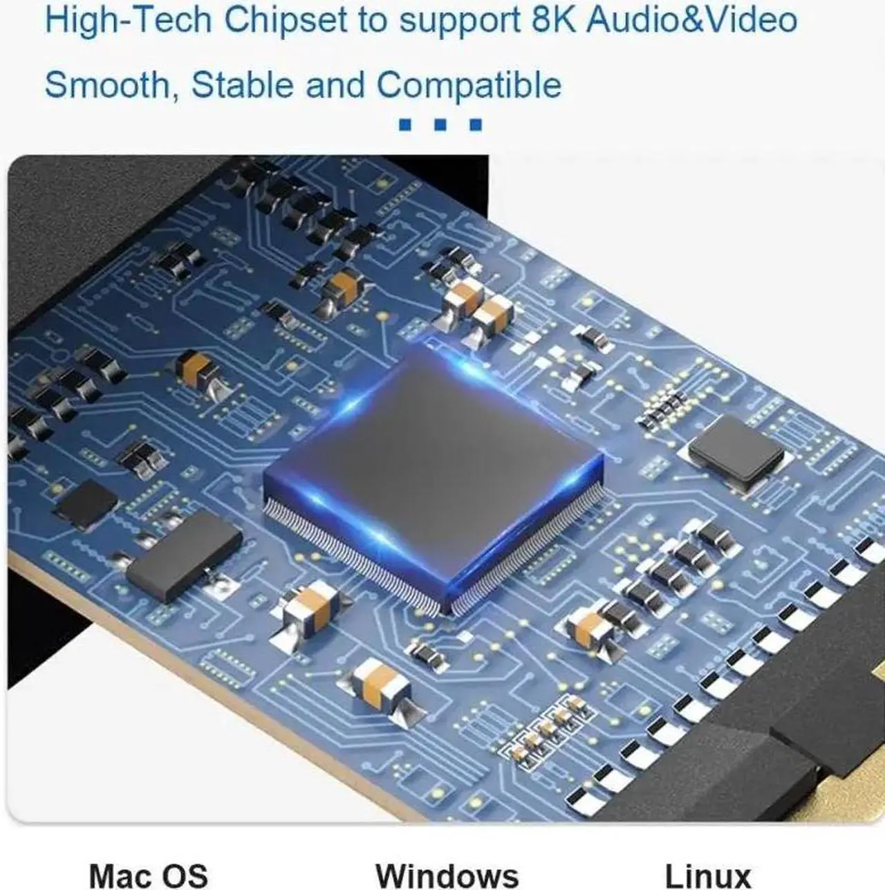 Alt view image 7 of 7 - 48Gbps 8K USB C to HDMI 2.1 Cable 6.6 ft, Support 4K 120Hz and 8K 60Hz HDR - Thunderbolt 3, Thunderbolt 4, USB4 Compatible with MacBook Pro/Air, iMac - Max Resolution on Any MacBook is 4K 60Hz