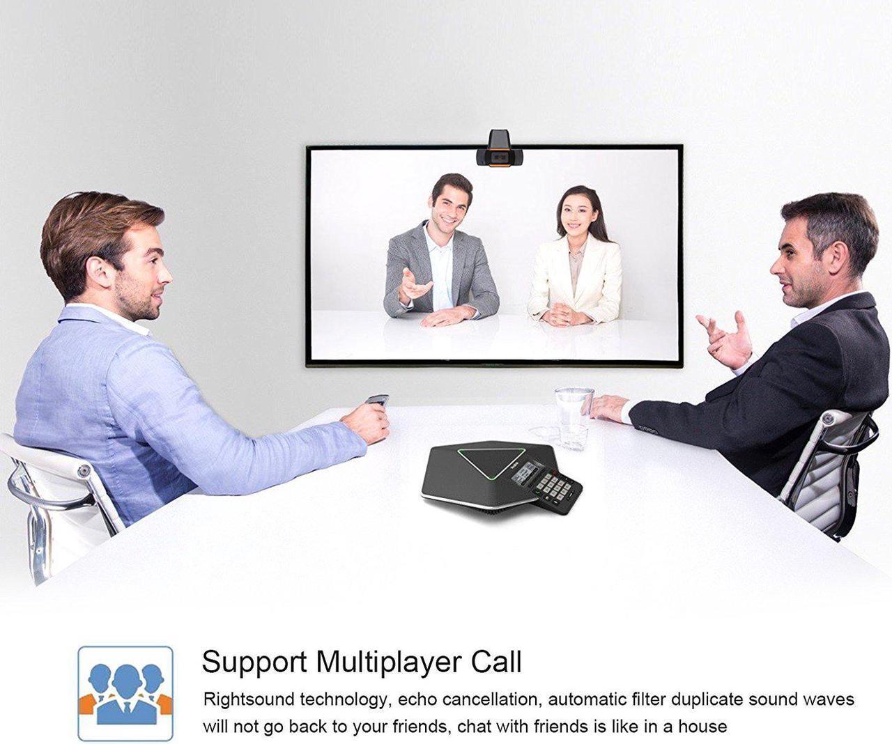 Alt view image 6 of 7 - HXSJ Webcam 480P HD Video Web Camera HD with Microphone USB Plug and Play Web Cam Callling Recording for PC Computer Laptop for Mac Windows XP / 7/8 / 10/and Android TV- Orange