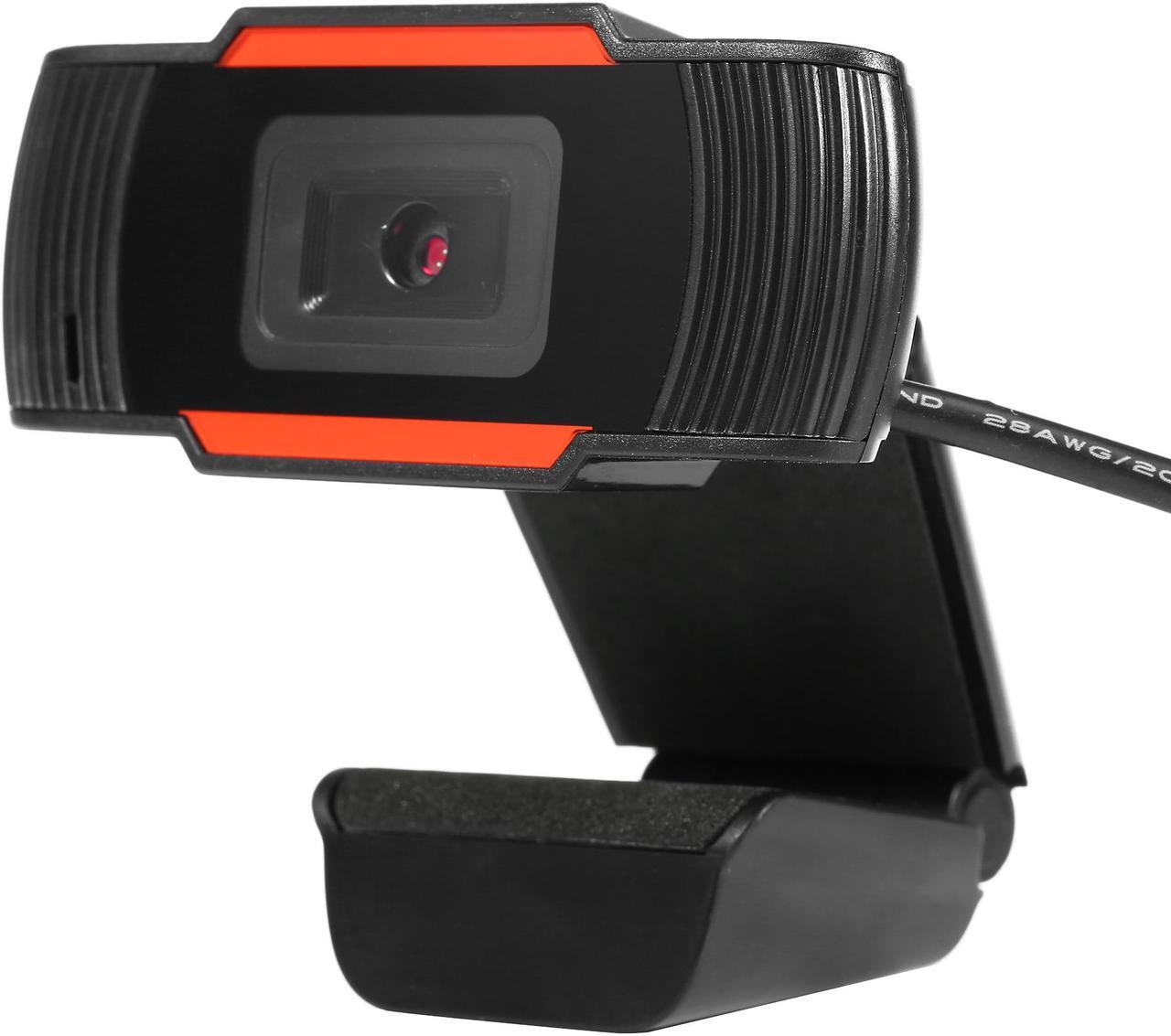 Alt view image 2 of 7 - HXSJ Webcam 480P HD Video Web Camera HD with Microphone USB Plug and Play Web Cam Callling Recording for PC Computer Laptop for Mac Windows XP / 7/8 / 10/and Android TV- Orange