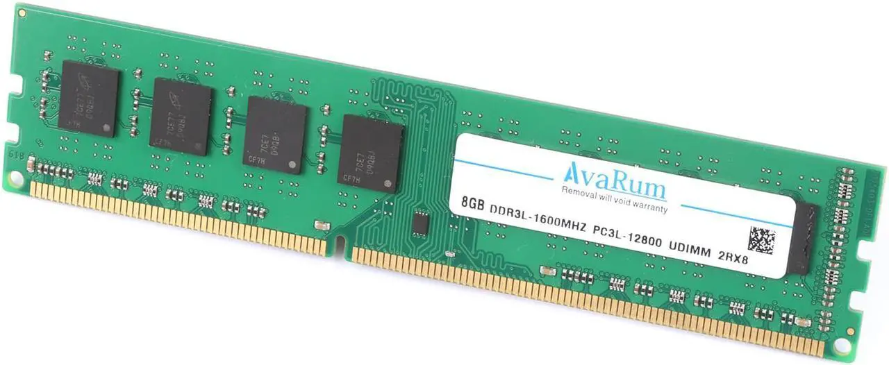 Alt view image 2 of 7 - Avarum RAM equal to 8GB DDR3L 1600 (PC3L 12800) Desktop Memory Model CT102464BD160B