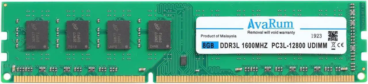 Main image of Avarum RAM equal to 8GB DDR3L 1600 (PC3L 12800) Desktop Memory Model CT102464BD160B