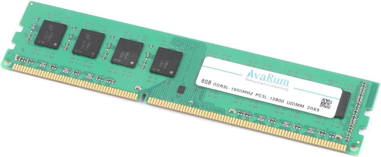 Alt view image 5 of 7 - Avarum RAM equal to 8GB DDR3L 1600 (PC3L 12800) Desktop Memory Model CT102464BD160B
